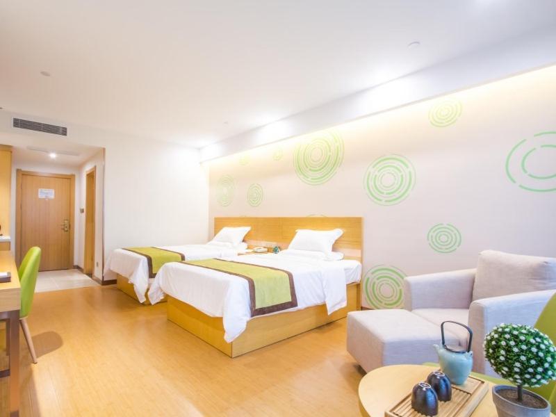 Greentree Inn Wuxi Huishan District Yangshan Town Jiayang Life Plaza Business Hotel Jiaxing Exterior foto