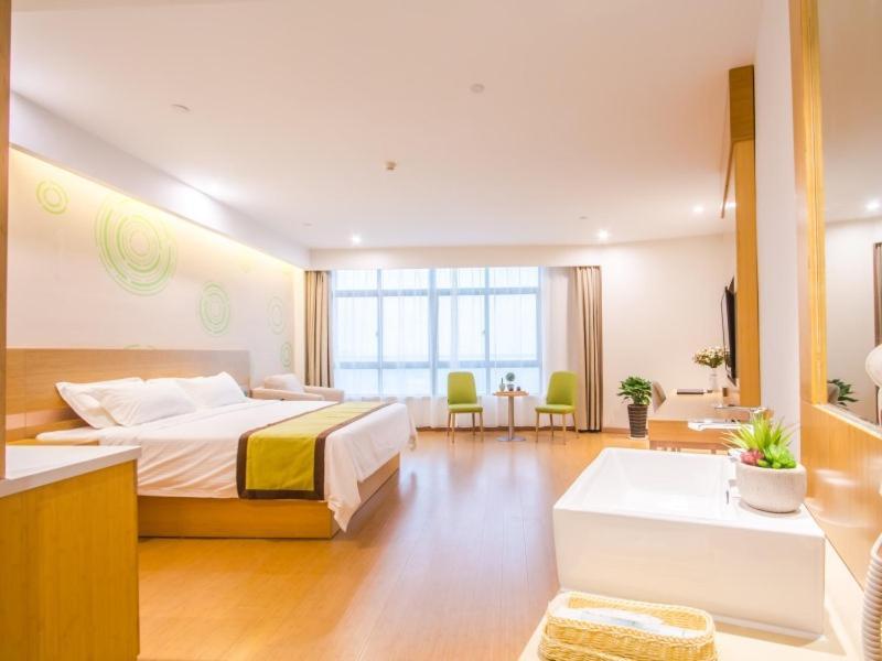 Greentree Inn Wuxi Huishan District Yangshan Town Jiayang Life Plaza Business Hotel Jiaxing Exterior foto