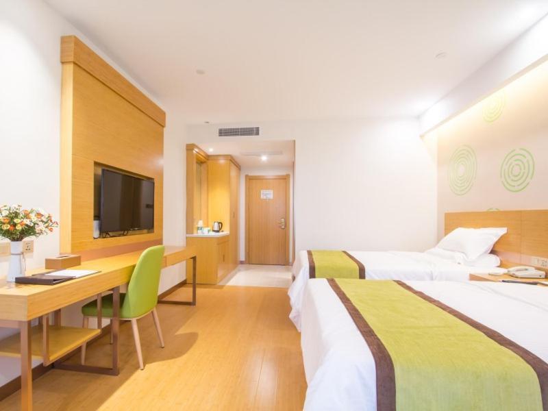 Greentree Inn Wuxi Huishan District Yangshan Town Jiayang Life Plaza Business Hotel Jiaxing Exterior foto