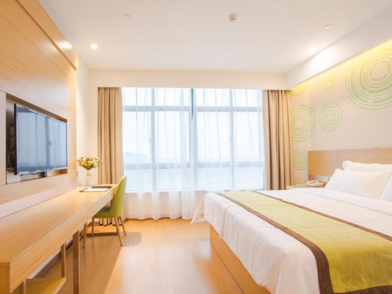 Greentree Inn Wuxi Huishan District Yangshan Town Jiayang Life Plaza Business Hotel Jiaxing Exterior foto