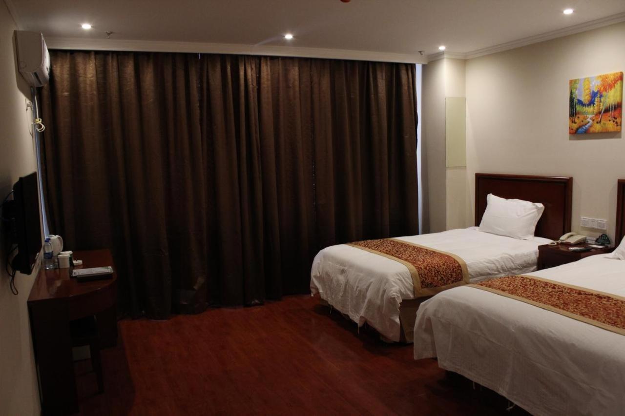 Greentree Inn Wuxi Huishan District Yangshan Town Jiayang Life Plaza Business Hotel Jiaxing Exterior foto